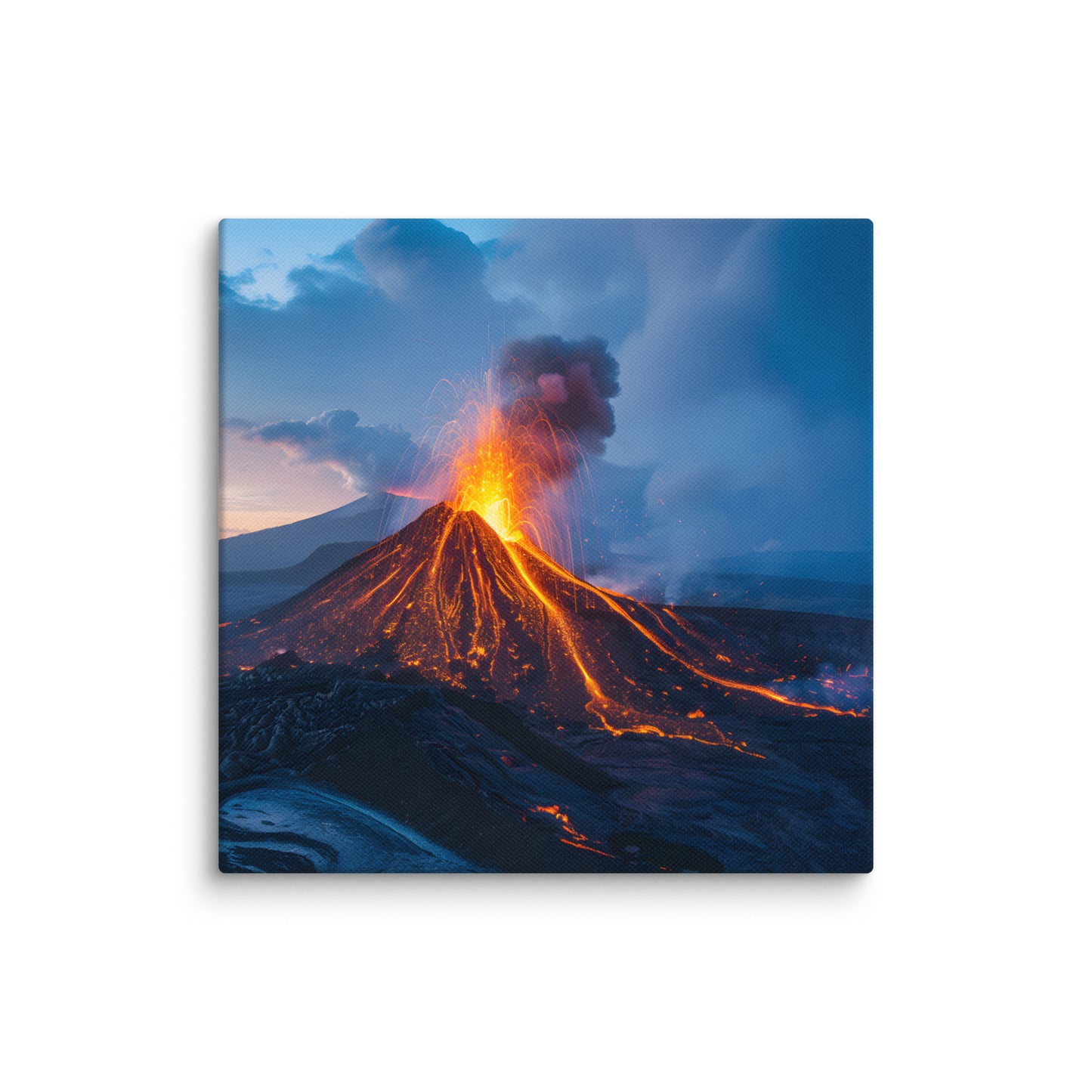 Volcano Canvas