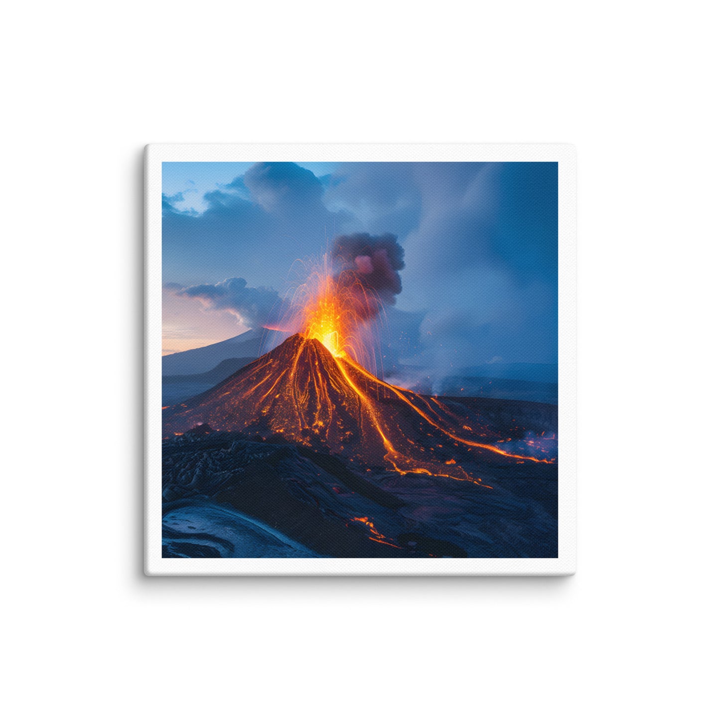 Volcano Canvas