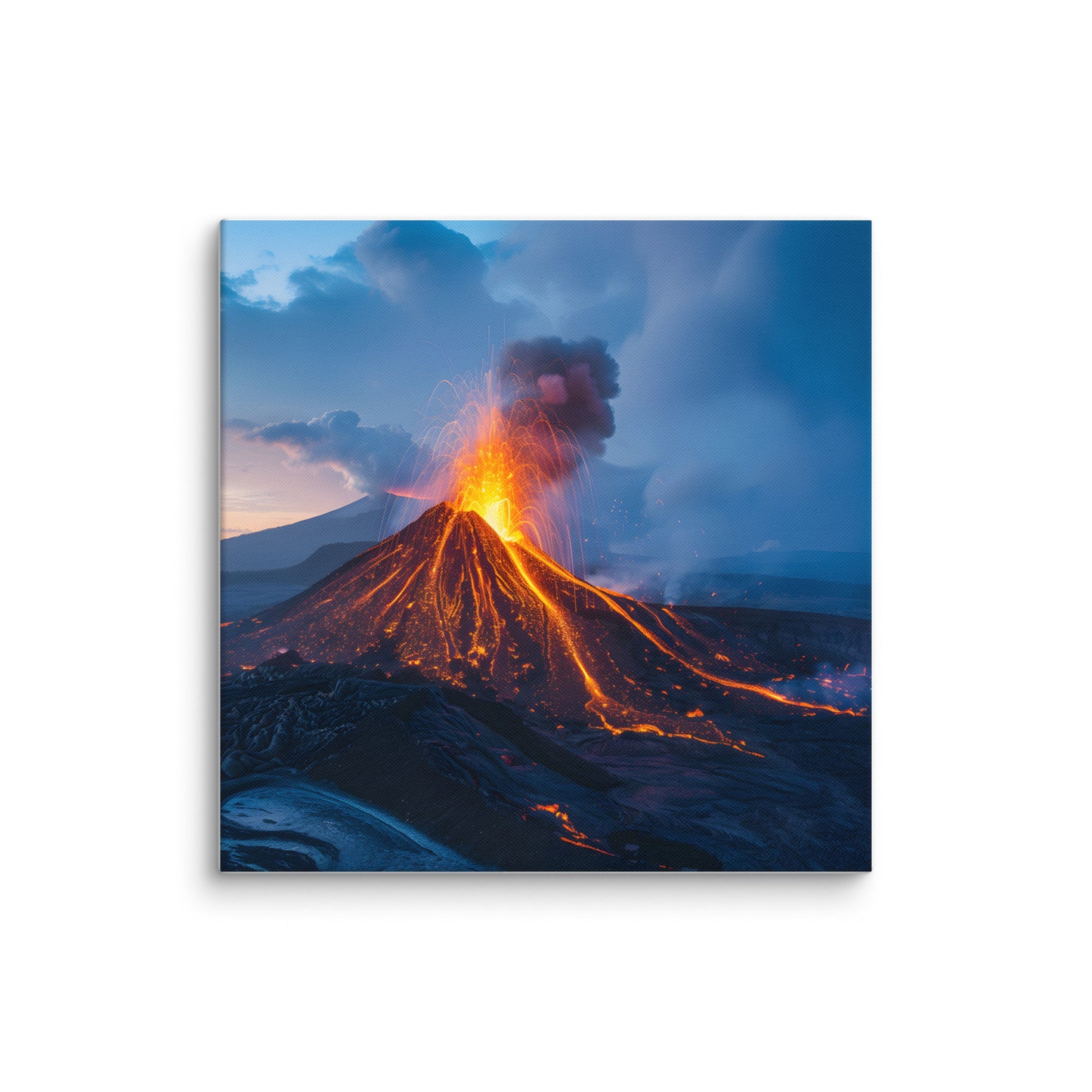 Volcano Canvas