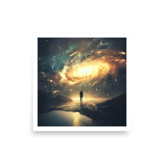 Galaxy Unframed Poster