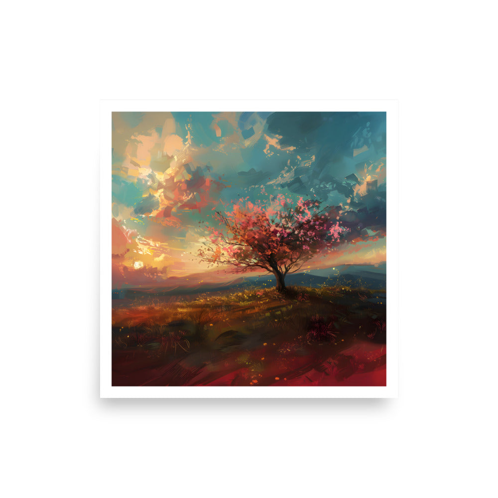 Tree art Unframed Poster