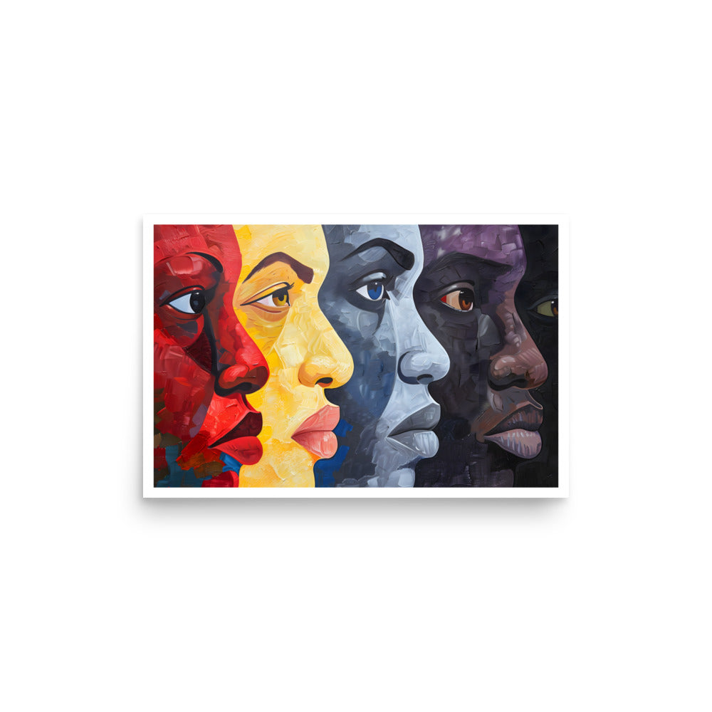 Racism Unframed Poster