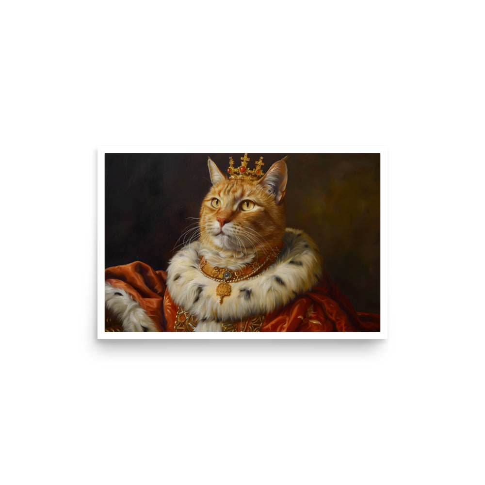 Royal Cat Unframed Poster