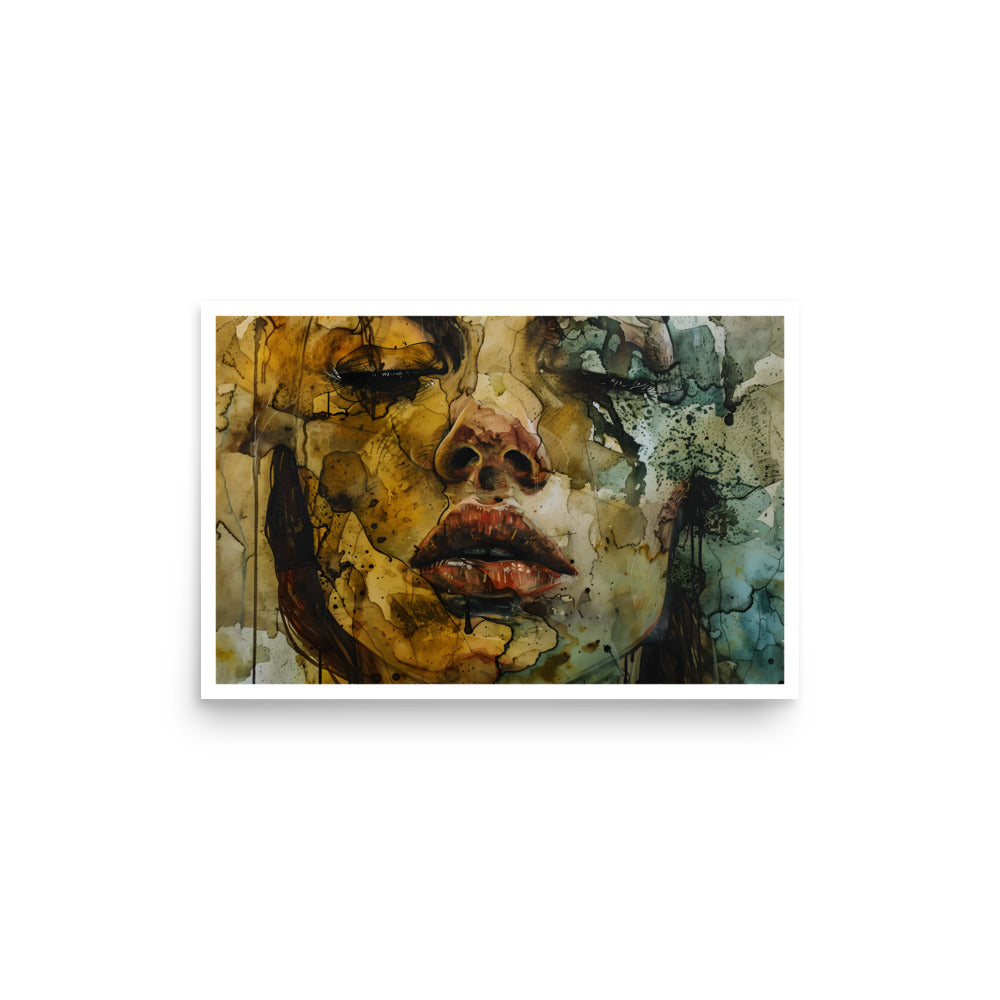 Shattered Girl Unframed Poster