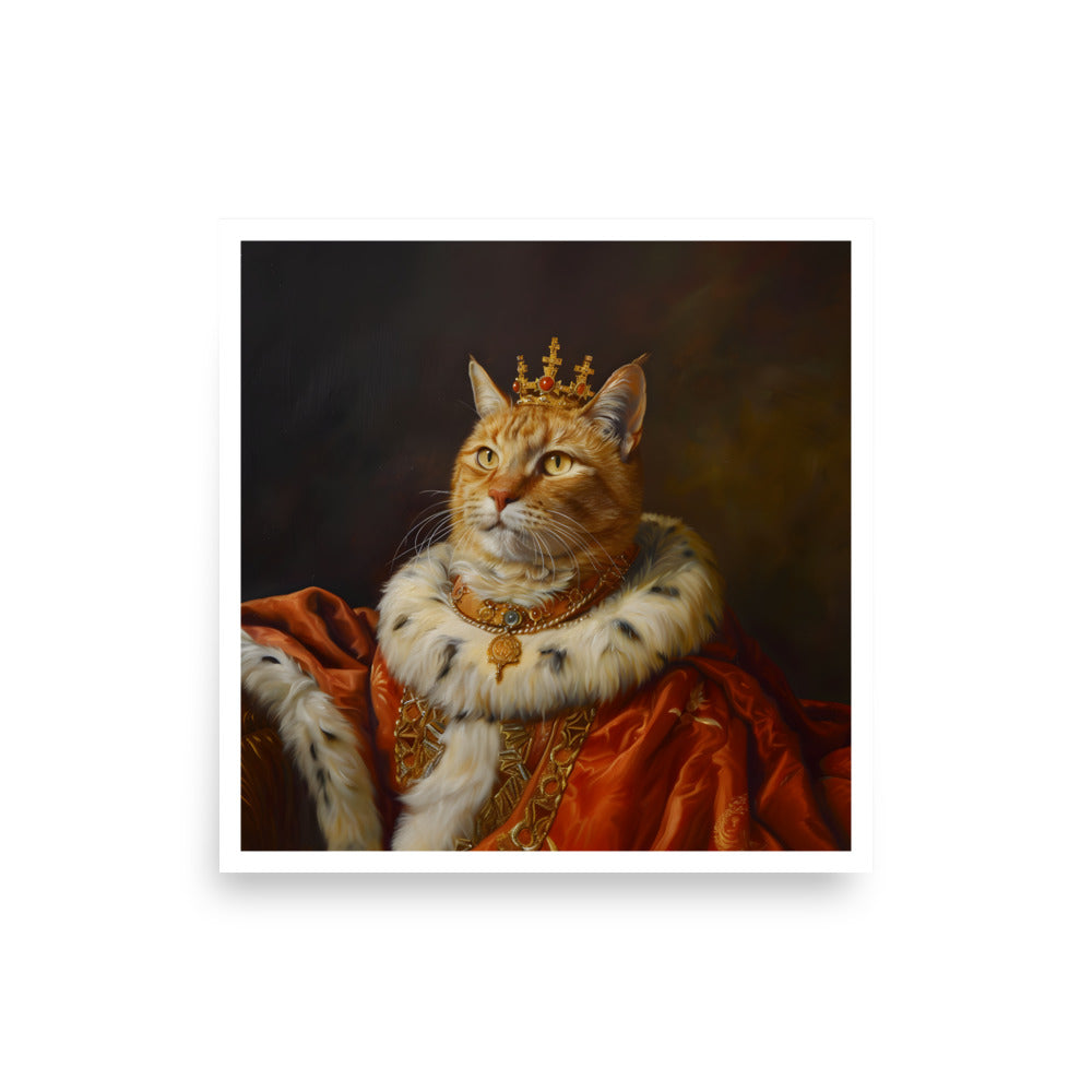 Royal Cat Unframed Poster