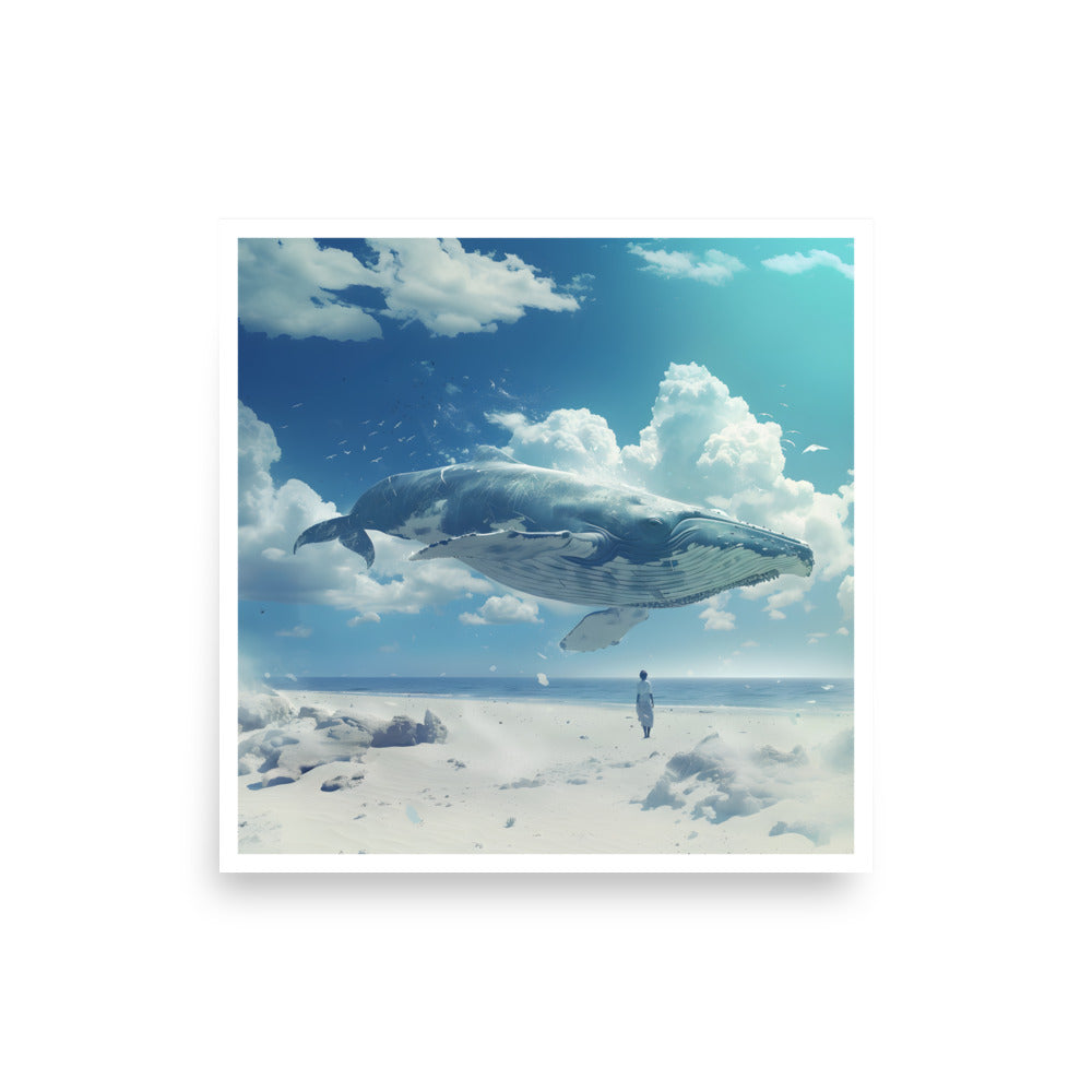 Whale 3:2 Unframed Poster