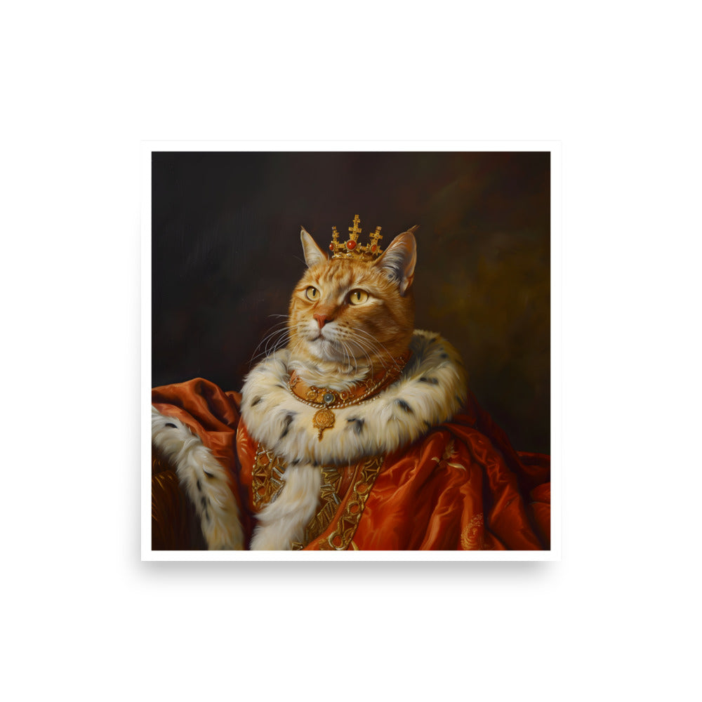 Royal Cat Unframed Poster