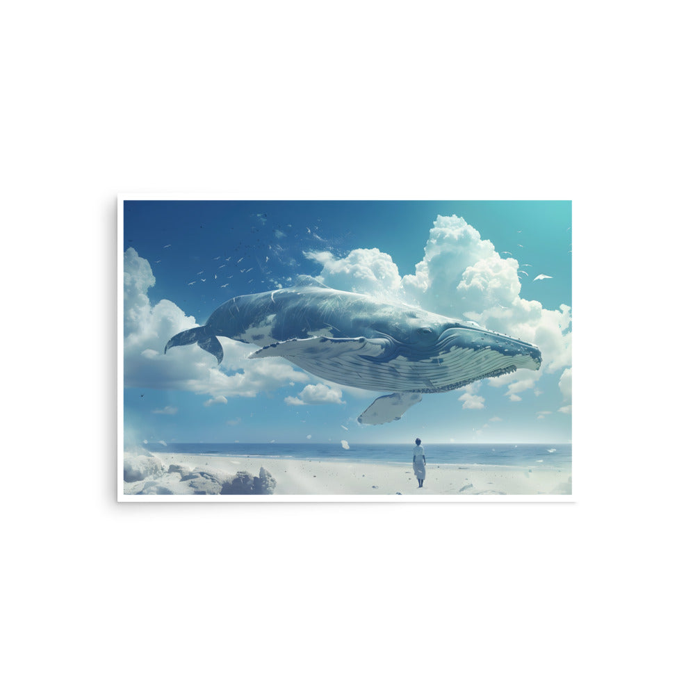 Whale 3:2 Unframed Poster