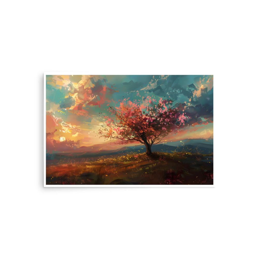 Tree art Unframed Poster