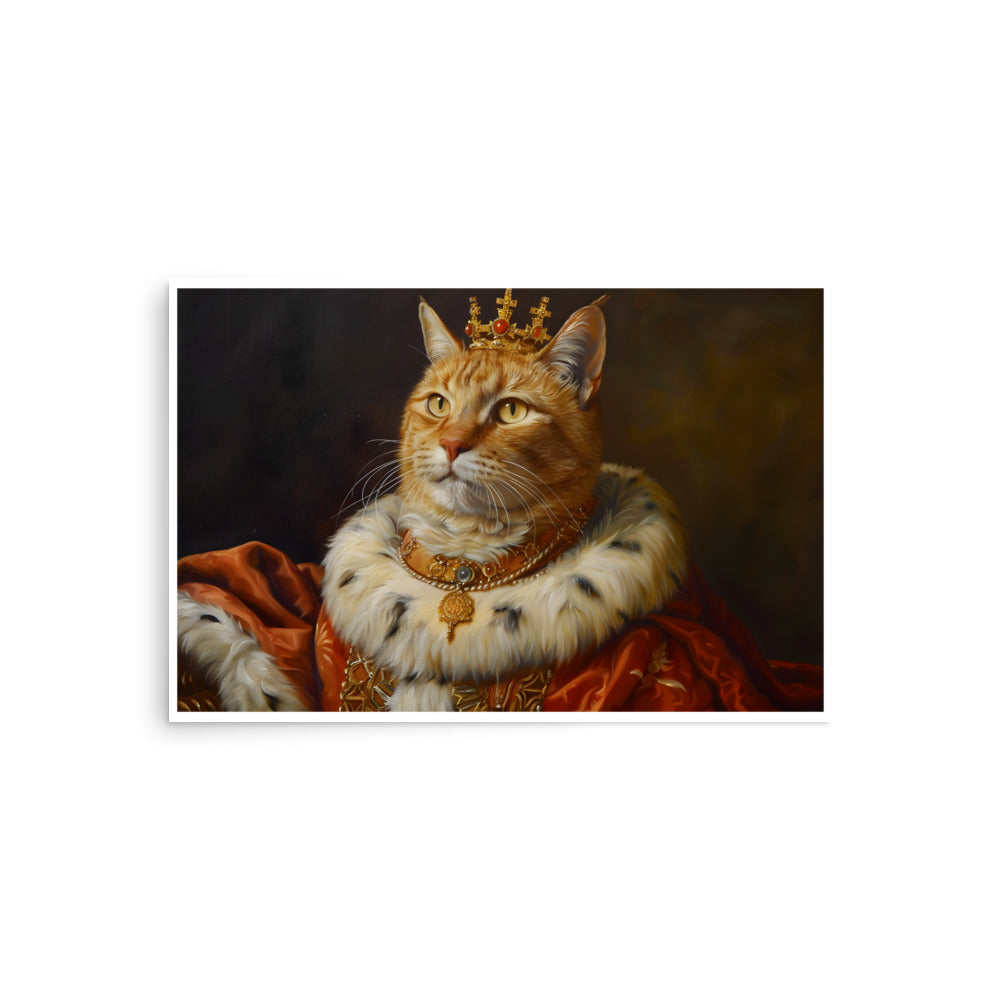 Royal Cat Unframed Poster