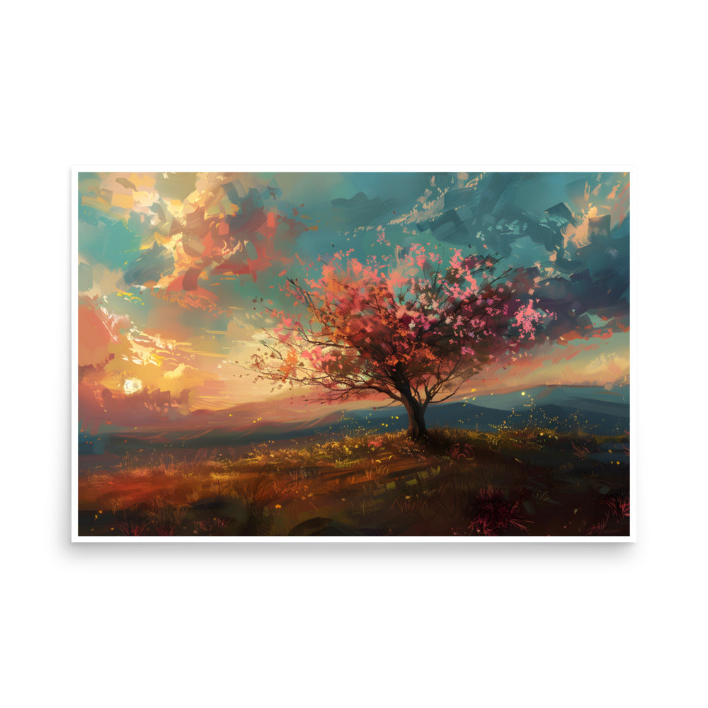 Tree art Unframed Poster