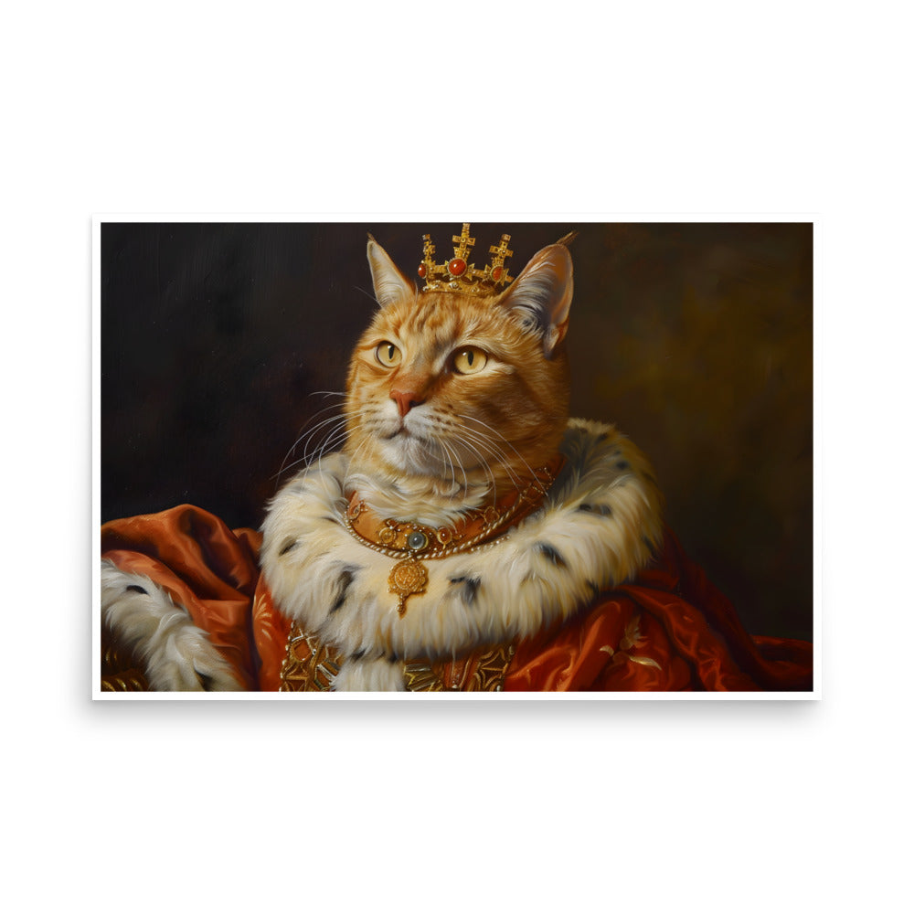 Royal Cat Unframed Poster