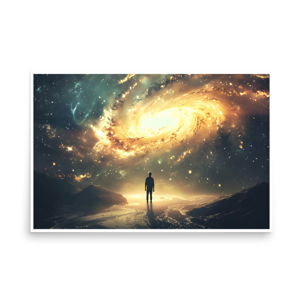 Galaxy Unframed Poster